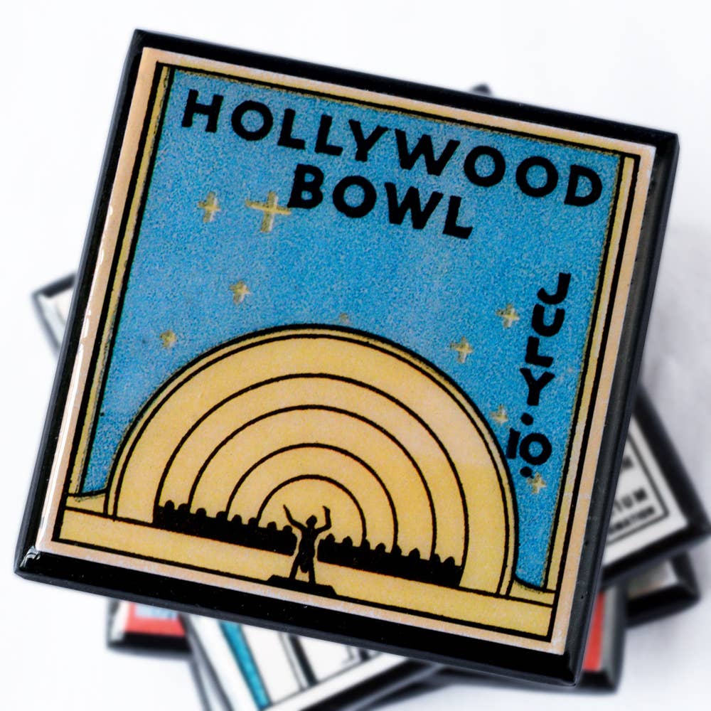Vintage Los Angeles Drink Coaster Set-2